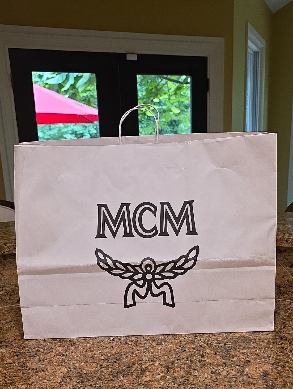 MCM Paper Shopping Bag